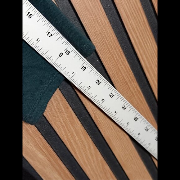 BCBG Maxazria Dress Small Womens Colorblock Suede Trim Long Sleeve Belted Fern - Picture 5 of 9